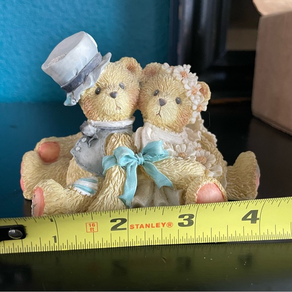 1992 Cherished Teddies: Robbie and Rachel "Love Bears All Things" #911402 - Picture 5 of 5